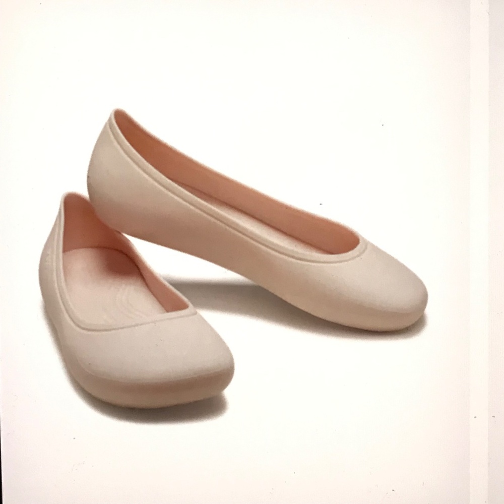 CROCS Brooklyn Flat Pink Quartz Ballet Flat Women’s Size 11 NWT